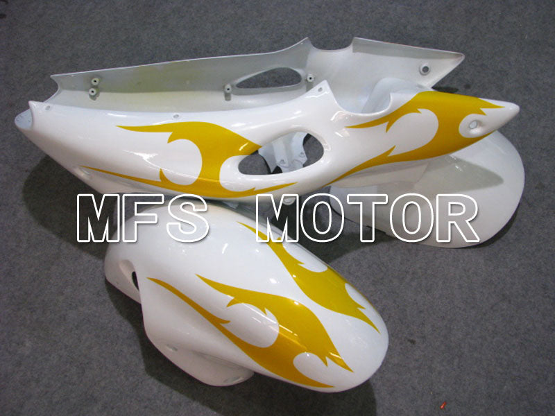 Suzuki GSXR1300 Hayabusa 2008-2020 Injection ABS Fairing - Fatcory - White Yellow - MFS2754 - Fairings Kit