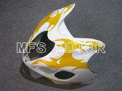 Suzuki GSXR1300 Hayabusa 2008-2020 Injection ABS Fairing - Fatcory - White Yellow - MFS2754 - Fairings Kit