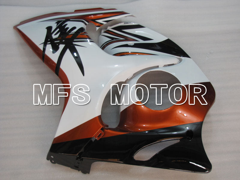 Suzuki GSXR1300 Hayabusa 2008-2020 Injection ABS Fairing - Fatcory - Orange White - MFS2757 - Fairings Kit