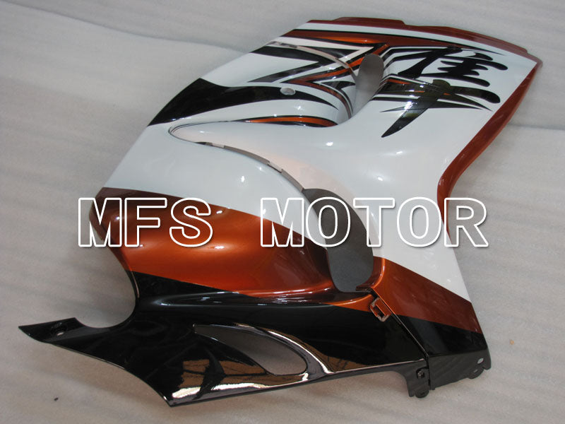 Suzuki GSXR1300 Hayabusa 2008-2020 Injection ABS Fairing - Fatcory - Orange White - MFS2757 - Fairings Kit