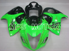 Suzuki GSXR1300 Hayabusa 2008-2020 Injection ABS Fairing - Fatcory - Black Green - MFS2760 - Fairings Kit