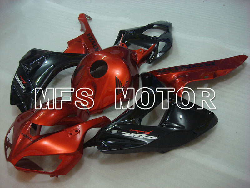 Honda CBR1000RR 2006-2007 Injection ABS Fairing - Factory Style - Black Red - MFS2867 - Fairings Kit