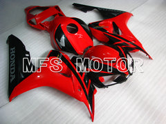 Honda CBR1000RR 2006-2007 Injection ABS Fairing - Factory Style - Black Red - MFS2876 - Fairings Kit