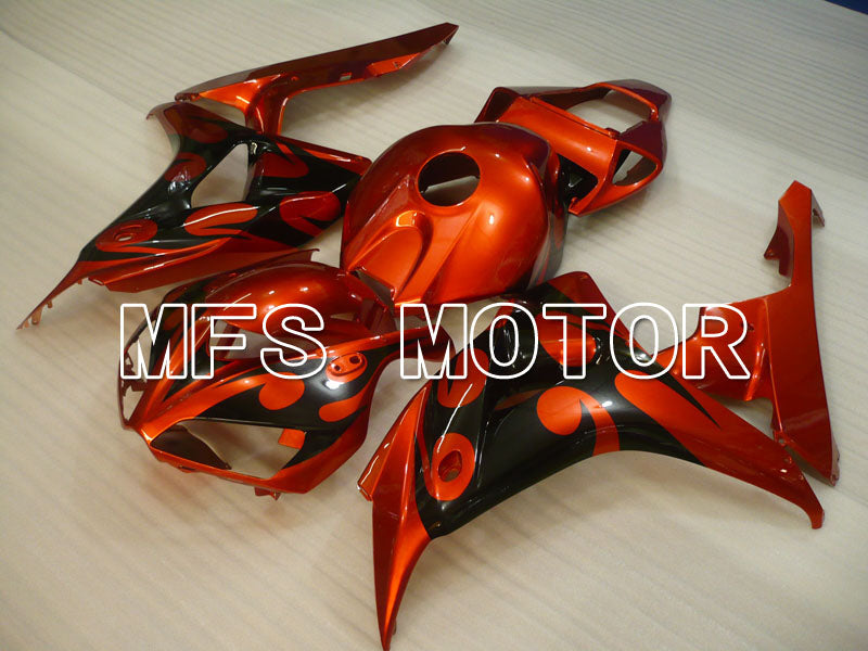Honda CBR1000RR 2006-2007 Injection ABS Fairing - Factory Style - Black Orange - MFS2880 - Fairings Kit