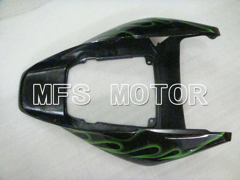 Honda CBR1000RR 2006-2007 Injection ABS Fairing - Flame - Black Green - MFS2882 - Fairings Kit