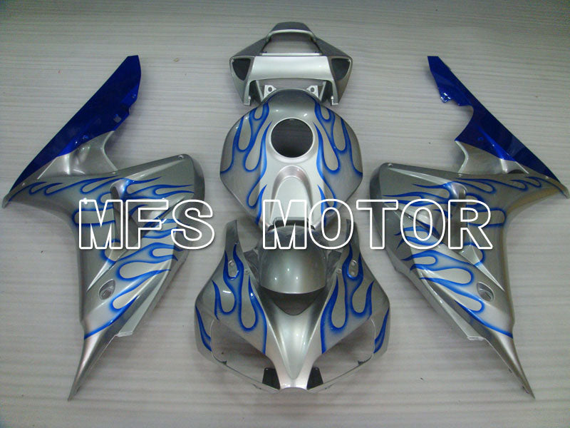 Honda CBR1000RR 2006-2007 Injection ABS Fairing - Flame - Blue Silver - MFS2883 - Fairings Kit