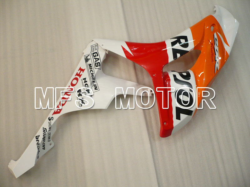 Honda CBR1000RR 2006-2007 Injection ABS Fairing - Repsol - Orange Red White - MFS2897 - Fairings Kit