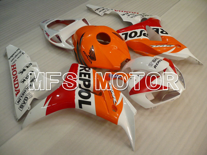 Honda CBR1000RR 2006-2007 Injection ABS Fairing - Repsol - Orange Red White - MFS2897 - Fairings Kit