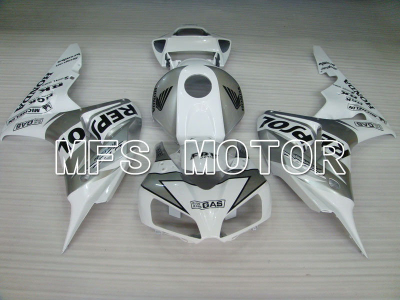 Honda CBR1000RR 2006-2007 Injection ABS Fairing - Repsol - Silver White - MFS2898 - Fairings Kit