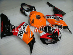 Honda CBR1000RR 2006-2007 Injection ABS Fairing - Repsol - Orange Red Black - MFS2899 - Fairings Kit