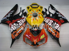 Honda CBR1000RR 2006-2007 Injection ABS Fairing - Others - Orange Yellow Black - MFS2901 - Fairings Kit