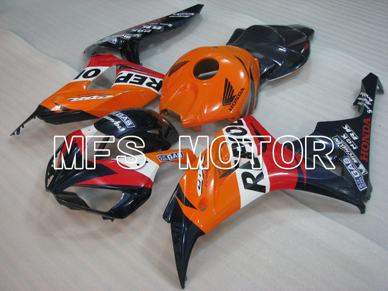 Honda CBR1000RR 2006-2007 Injection ABS Fairing - Repsol - Orange Red Black - MFS2922 - Fairings Kit