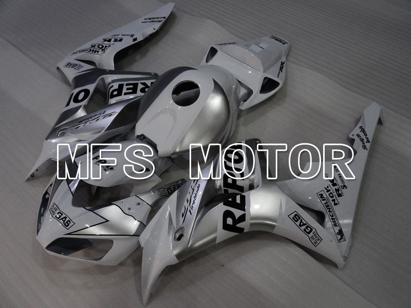Honda CBR1000RR 2006-2007 Injection ABS Fairing - Repsol - White Silver - MFS2936 - Fairings Kit