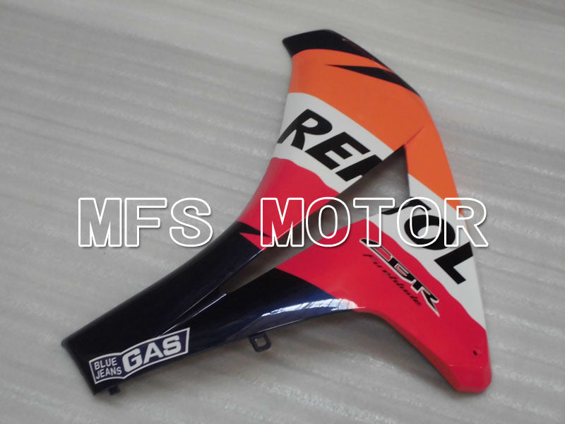 Honda CBR1000RR 2008-2011 Injection ABS Fairing - Repsol - Orange Red Black - MFS2966 - Fairings Kit