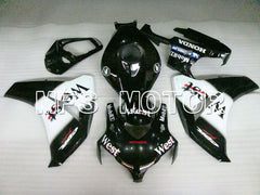 Honda CBR1000RR 2008-2011 Injection ABS Fairing - West - Black White - MFS2970 - Fairings Kit
