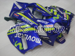 Honda CBR250RR 1988-1989 Injection ABS Fairing - Movistar - Blue - MFS3019 - Fairings Kit