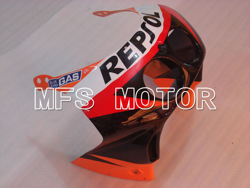 Honda CBR250RR 1990-1994 Injection ABS Fairing - Repsol - Black Orange Red - MFS3034 - Fairings Kit