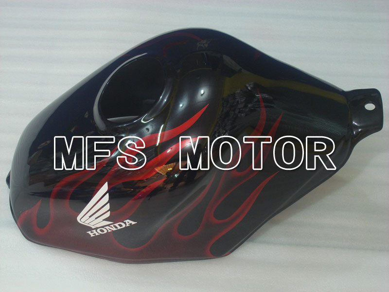 Honda CBR600 F3 1997-1998 Injection ABS Fairing - Flame - Black Red - MFS3058 - Fairings Kit