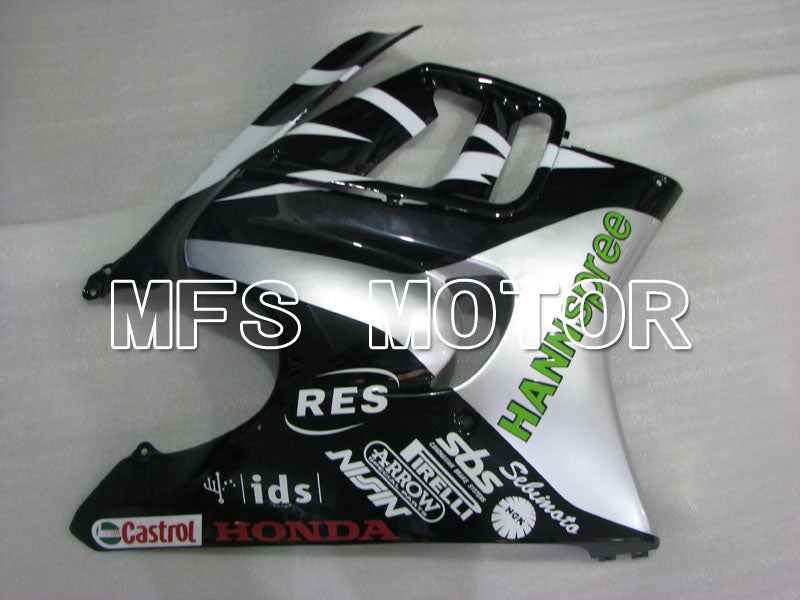 Honda CBR600 F3 1995-1996 Injection ABS Fairing - HANN Spree - Black White - MFS3040 - Fairings Kit