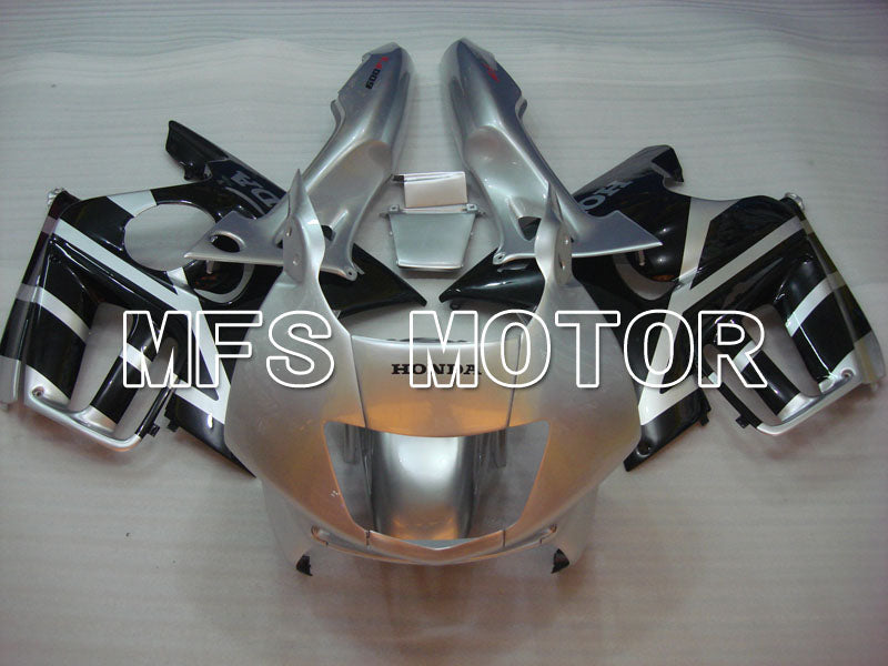 Honda CBR600 F3 1997-1998 Injection ABS Fairing - Factory Style - Black Silver - MFS3067 - Fairings Kit
