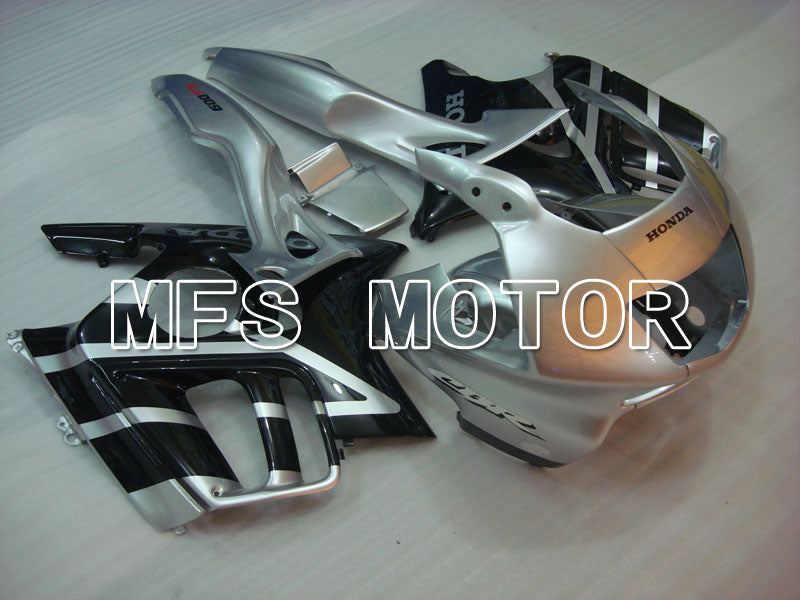 Honda CBR600 F3 1997-1998 Injection ABS Fairing - Factory Style - Black Silver - MFS3067 - Fairings Kit