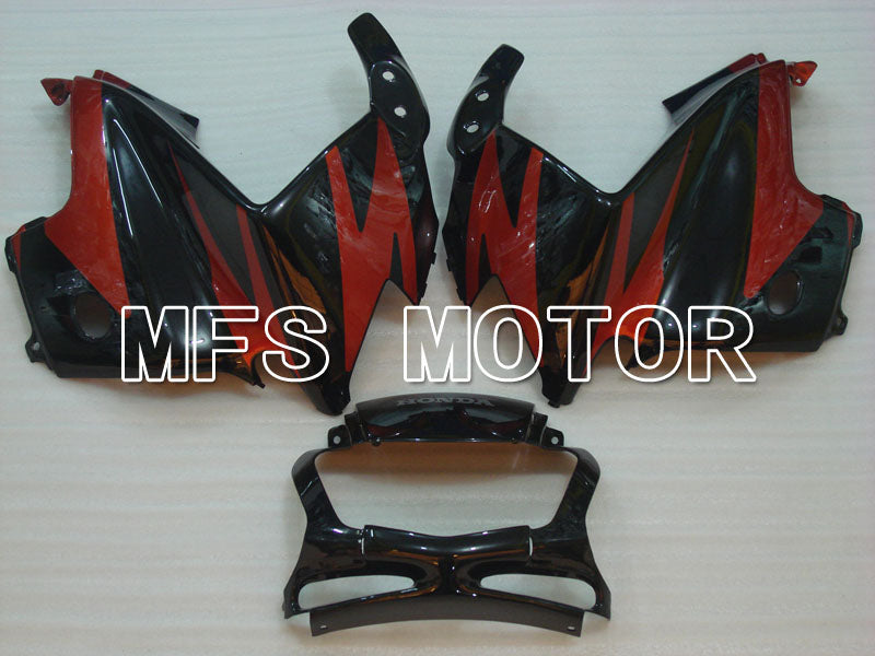 Honda CBR600 F3 1995-1996 Injection ABS Fairing - Factory Style - Black Red - MFS3046 - Fairings Kit
