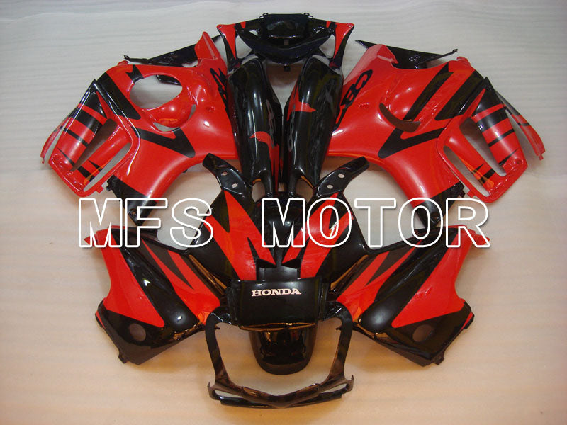 Honda CBR600 F3 1995-1996 Injection ABS Fairing - Factory Style - Black Red - MFS3057 - Fairings Kit