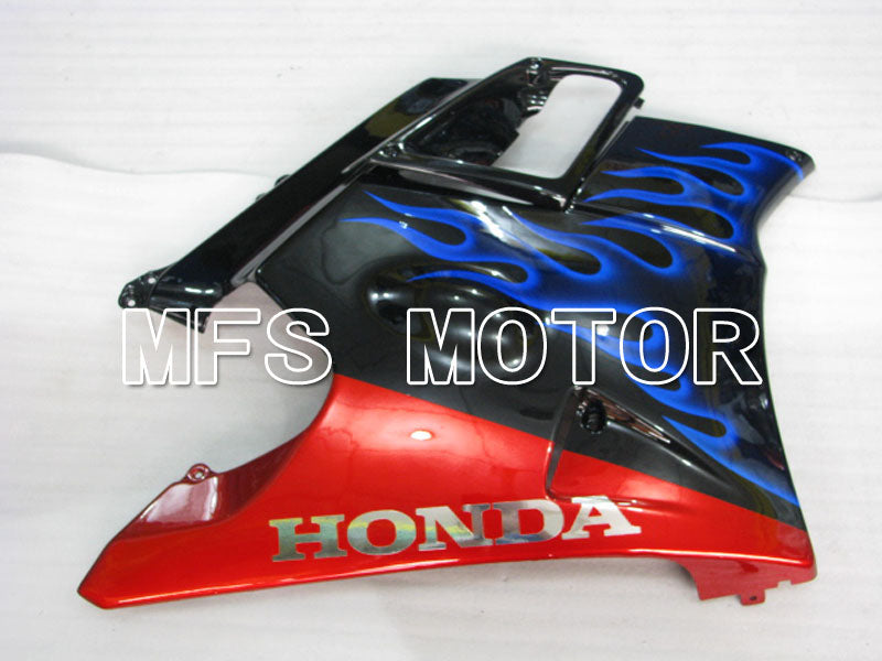 Honda CBR600 F2 1991-1994 ABS Fairing - Flame - Black Blue - MFS3085 - Fairings Kit