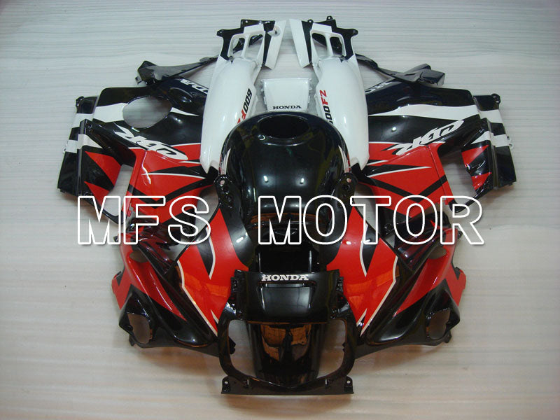 Honda CBR600 F2 1991-1994 ABS Fairing - Factory Style - Black Red - MFS3092 - Fairings Kit
