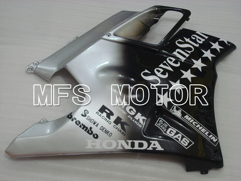 Honda CBR600 F2 1991-1994 ABS Fairing - SevenStars - Black Silver - MFS3100 - Fairings Kit
