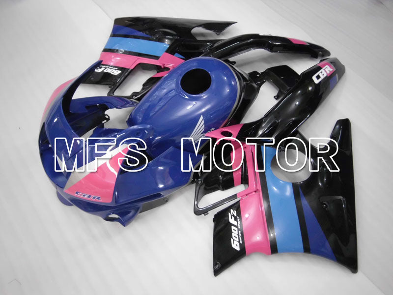 Honda CBR600 F2 1991-1994 ABS Fairing - Factory Style - Black Blue Pink - MFS3101 - Fairings Kit