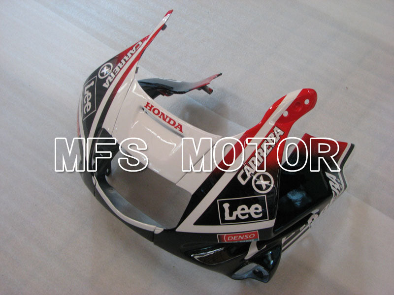 Honda CBR600 F2 1991-1994 ABS Fairing - CARRERA - Black White - MFS3113 - Fairings Kit