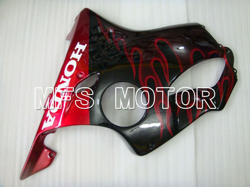 Honda CBR600 F4 1999-2000 Injection ABS Fairing - Flame - Black Red - MFS3123 - Fairings Kit
