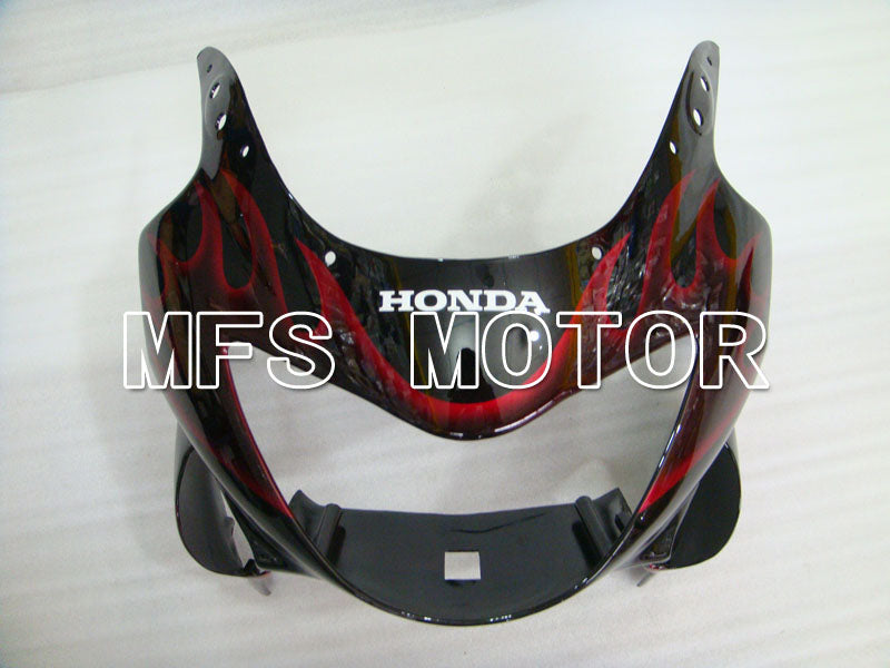 Honda CBR600 F4 1999-2000 Injection ABS Fairing - Flame - Black Red - MFS3123 - Fairings Kit