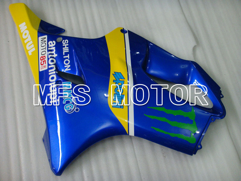 Honda CBR600 F4 1999-2000 Injection ABS Fairing - Monster - Blue Yellow - MFS3142 - Fairings Kit