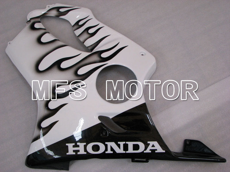 Honda CBR600 F4 1999-2000 Injection ABS Fairing - Flame - Black White - MFS3143 - Fairings Kit