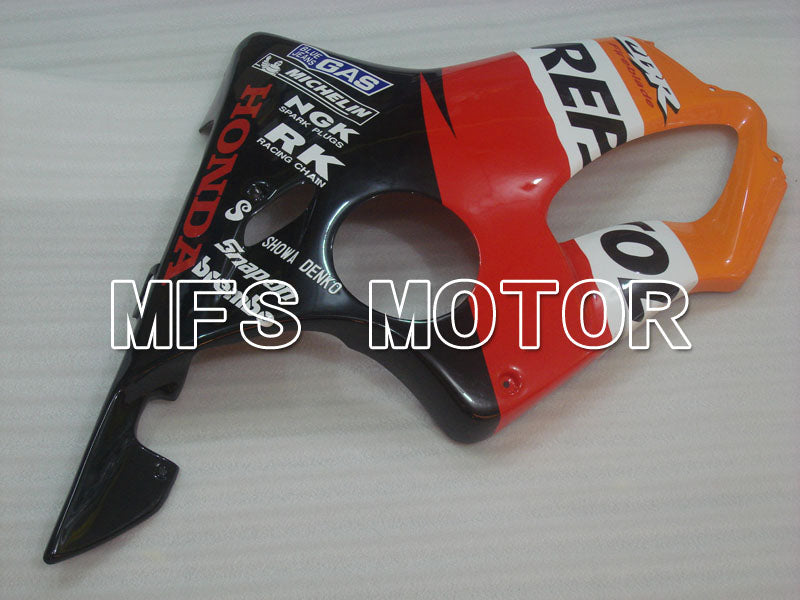 Honda CBR600 F4i 2001-2003 Injection ABS Fairing - Repsol - Black Orange Red - MFS3178 - Fairings Kit