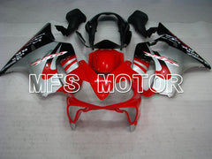 Honda CBR600 F4i 2004-2007 Injection ABS Fairing - Factory Style - Black Red Silver - MFS3183 - Fairings Kit