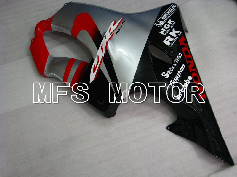 Honda CBR600 F4i 2004-2007 Injection ABS Fairing - Factory Style - Black Red Silver - MFS3183 - Fairings Kit