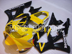 Honda CBR900RR 929 2000-2001 Injection ABS Fairing - Factory Style - Black Yellow - MFS3203 - Fairings Kit