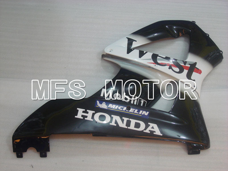 Honda CBR900RR 929 2000-2001 Injection ABS Fairing - West - Black White - MFS3213 - Fairings Kit