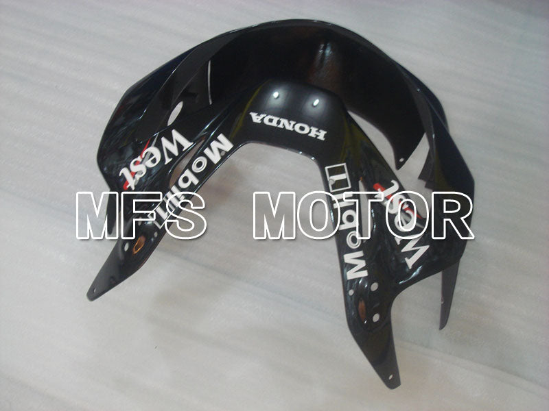 Honda CBR900RR 929 2000-2001 Injection ABS Fairing - West - Black White - MFS3213 - Fairings Kit