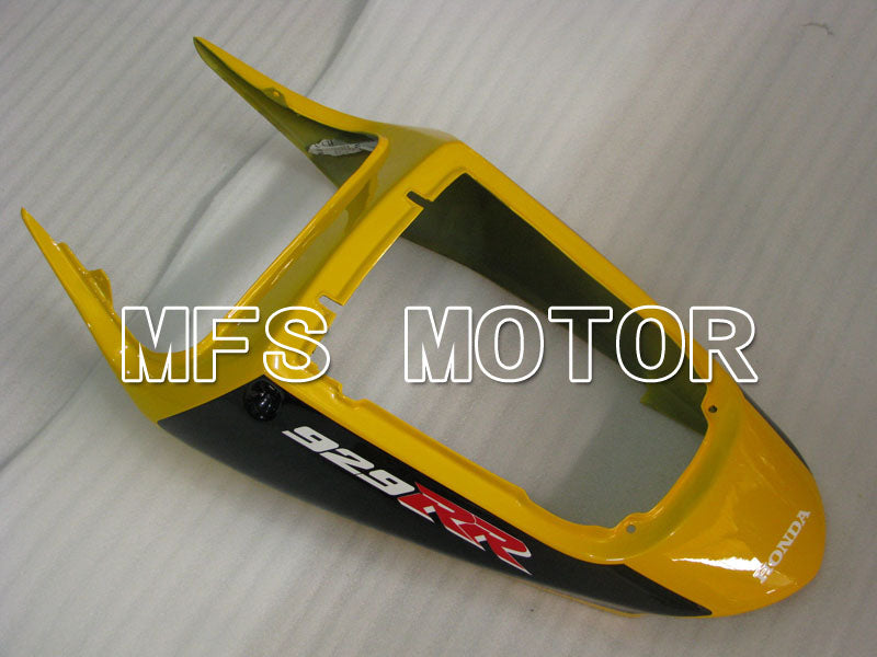 Honda CBR900RR 929 2000-2001 Injection ABS Fairing - Factory Style - Black Yellow - MFS3219 - Fairings Kit