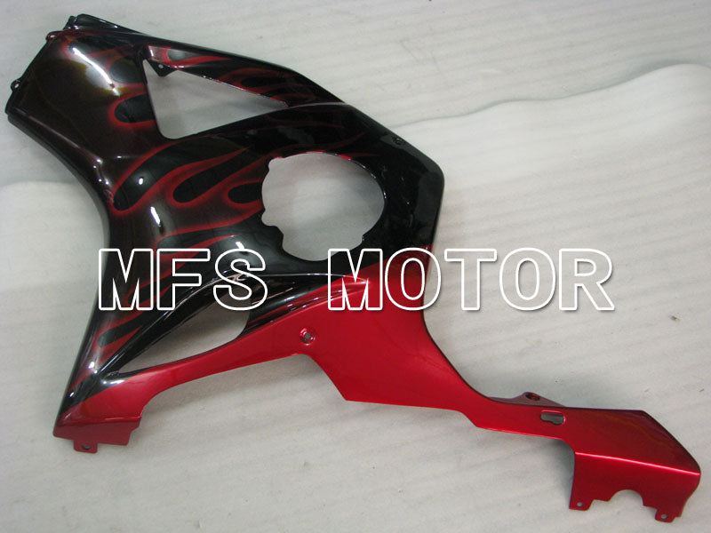 Honda CBR900RR 954 2002-2003 Injection ABS Fairing - Flame - Black Red - MFS3226 - Fairings Kit