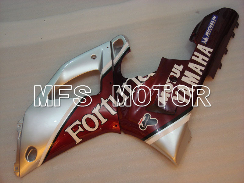 Yamaha YZF-R1 2000-2001 Injection ABS Fairing - Fortuna - Red Silver - MFS3268 - Fairings Kit