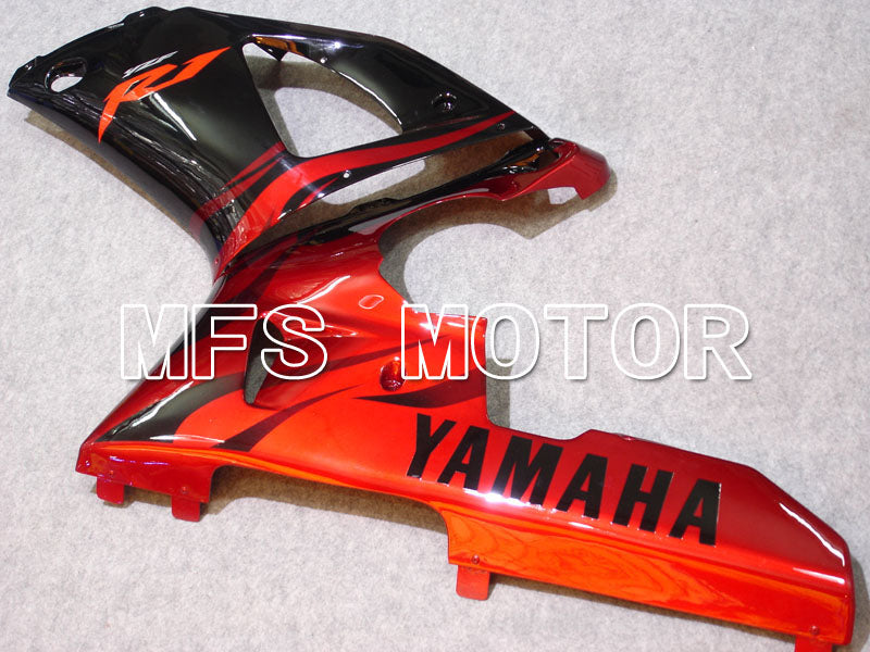 Yamaha YZF-R1 2000-2001 Injection ABS Fairing - Factory Style - Black Red - MFS3270 - Fairings Kit