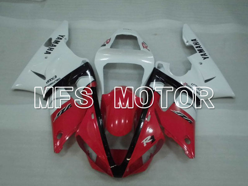 Yamaha YZF-R1 2000-2001 Injection ABS Fairing - Factory Style - Red White - MFS3274 - Fairings Kit