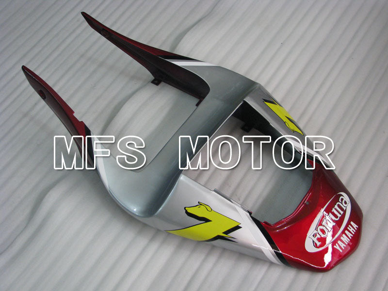 Yamaha YZF-R1 2000-2001 Injection ABS Fairing - Fortuna - Red Silver - MFS3283 - Fairings Kit