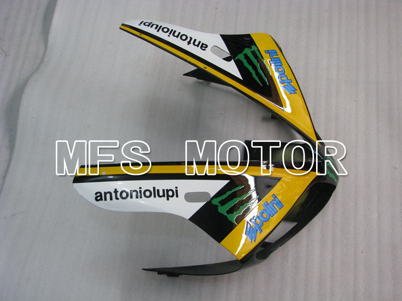 Yamaha YZF-R1 2002-2003 Injection ABS Fairing - Monster - Black Yellow - MFS3299 - Fairings Kit