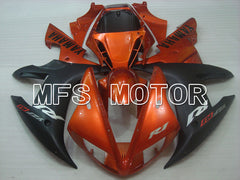 Yamaha YZF-R1 2002-2003 Injection ABS Fairing - Factory Style - Black Orange - MFS3309 - Fairings Kit